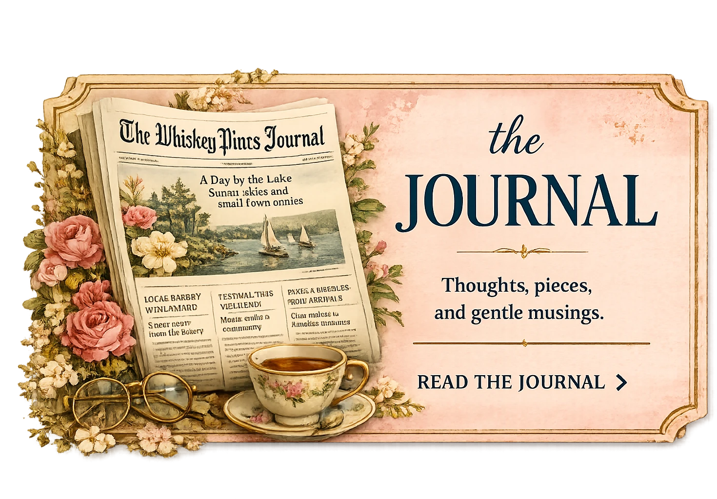 The Whiskey Pines Journal, thoughts, pieces, and gentle musings