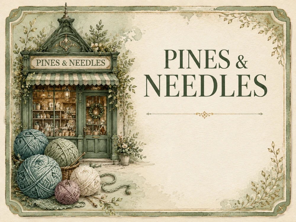 Pines & Needles storefront