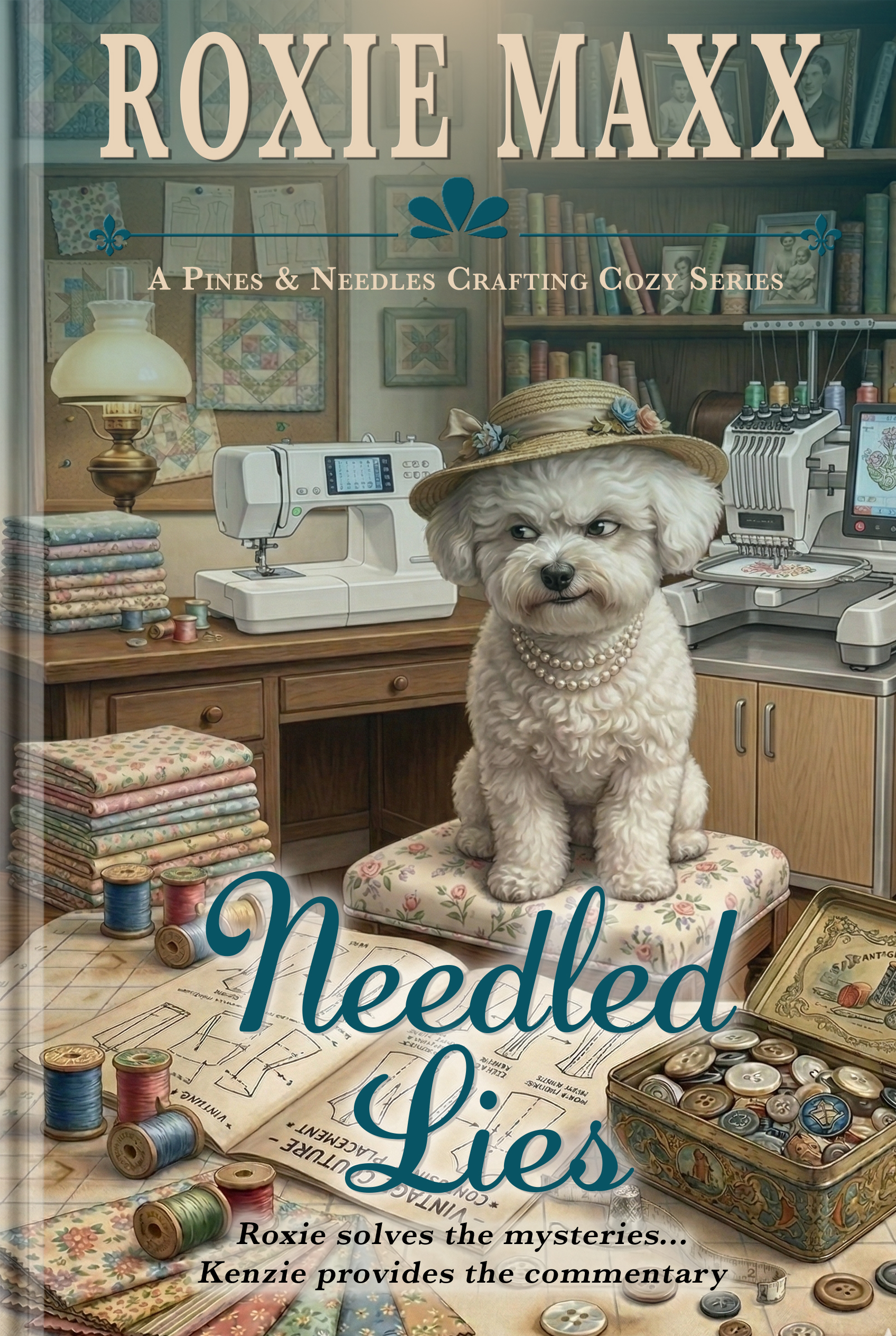 Needled Lies book cover