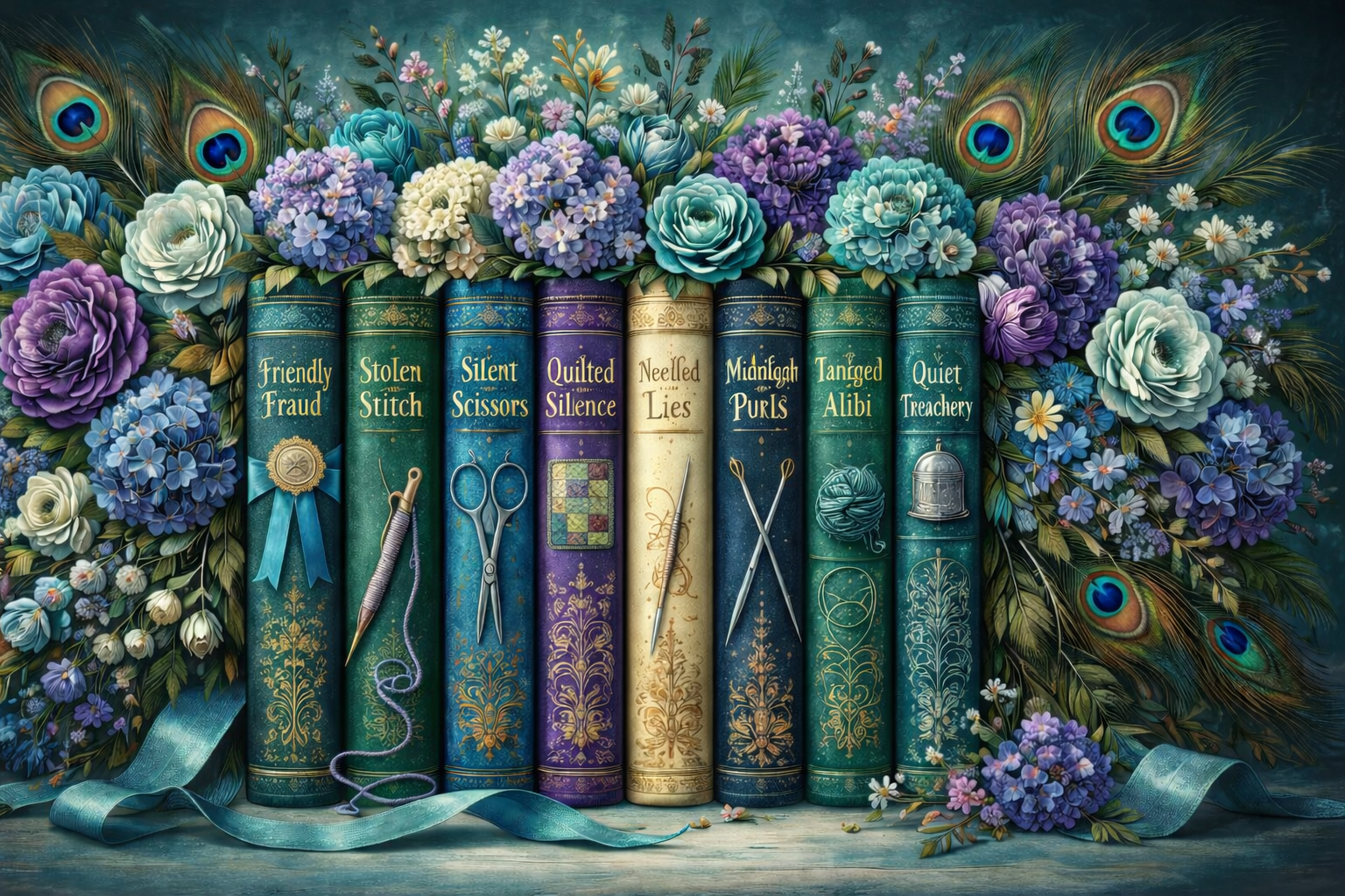 The Pines and Needles Crafting Mysteries book series by Roxie Maxx