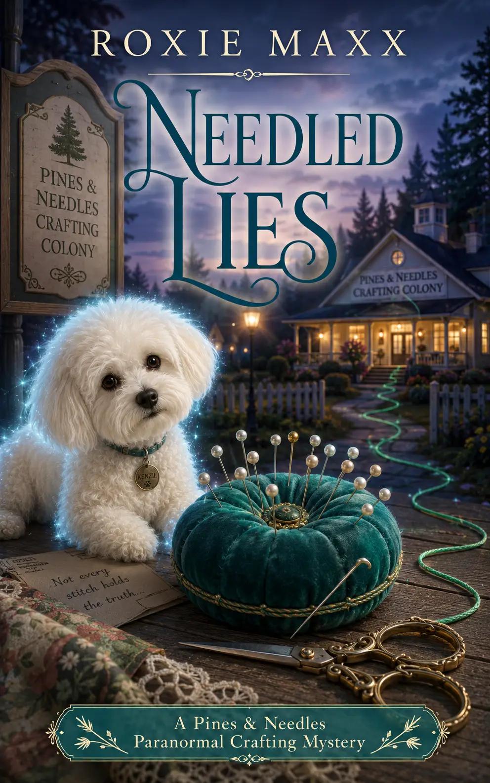 Needled Lies book cover